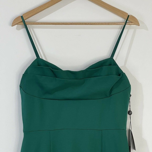 Adrianna Papell Lola Strapless Gown Size Petite 10 Green - Picture 3 of 11